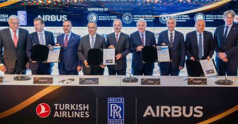THY, Airbus ve Rolls Royce arasında işbirliği